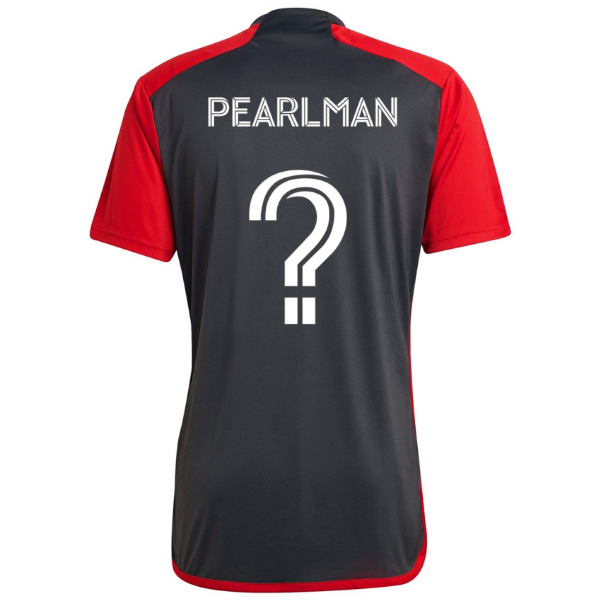 Niño Camiseta Adam Pearlman #0 Rojo Grayn 1ª Equipación 2024/25 La Camisa