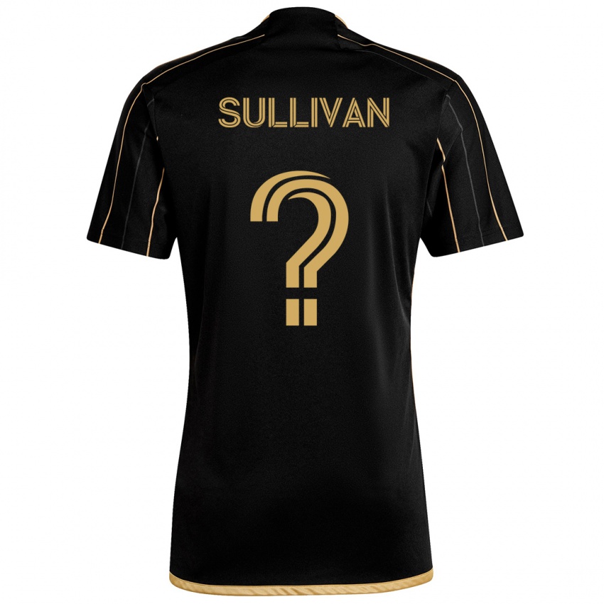 Niño Camiseta Sullivan #0 Oro Negro 1ª Equipación 2024/25 La Camisa