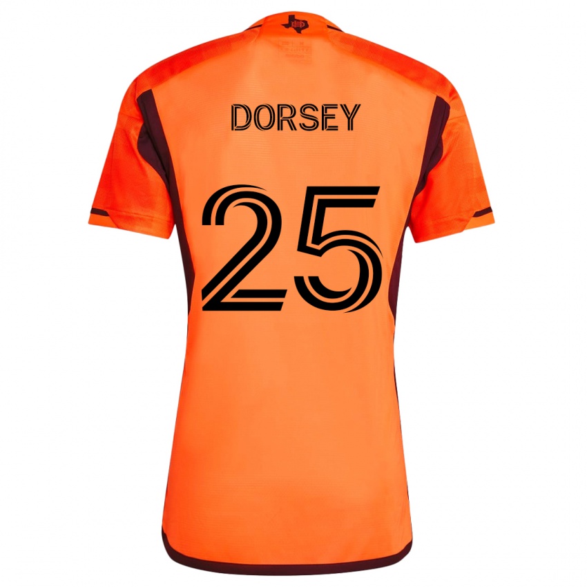 Niño Camiseta Griffin Dorsey #25 Naranja Negro 1ª Equipación 2024/25 La Camisa