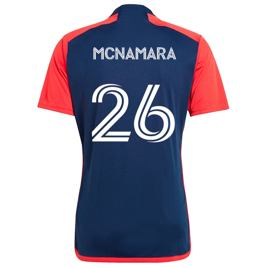 Niño Camiseta Tommy Mcnamara #26 Azul Rojo 1ª Equipación 2024/25 La Camisa