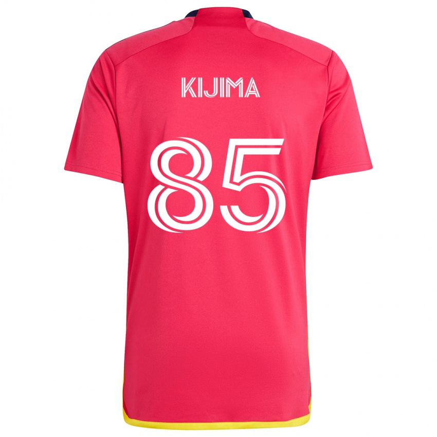 Niño Camiseta Hosei Kijima #85 Rojo Azul 1ª Equipación 2024/25 La Camisa