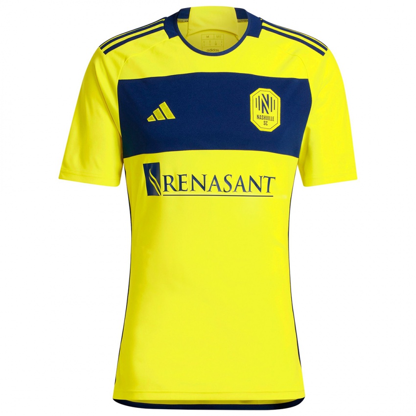 Niño Camiseta Ahmed Longmire #21 Amarillo Azul 1ª Equipación 2024/25 La Camisa