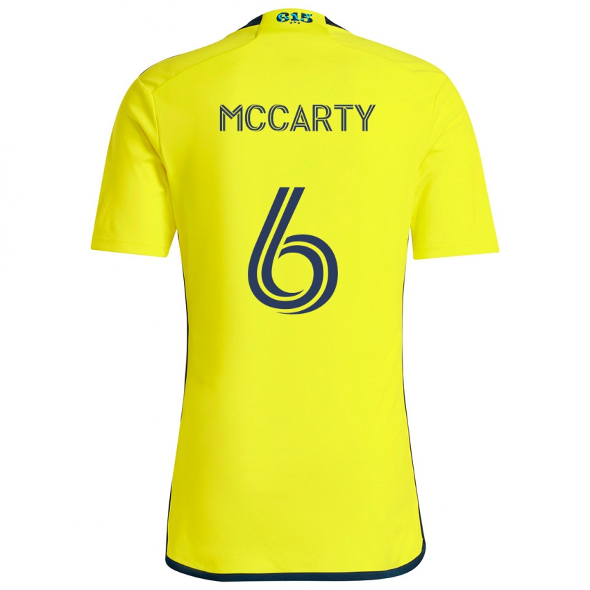 Niño Camiseta Dax Mccarty #6 Amarillo Azul 1ª Equipación 2024/25 La Camisa