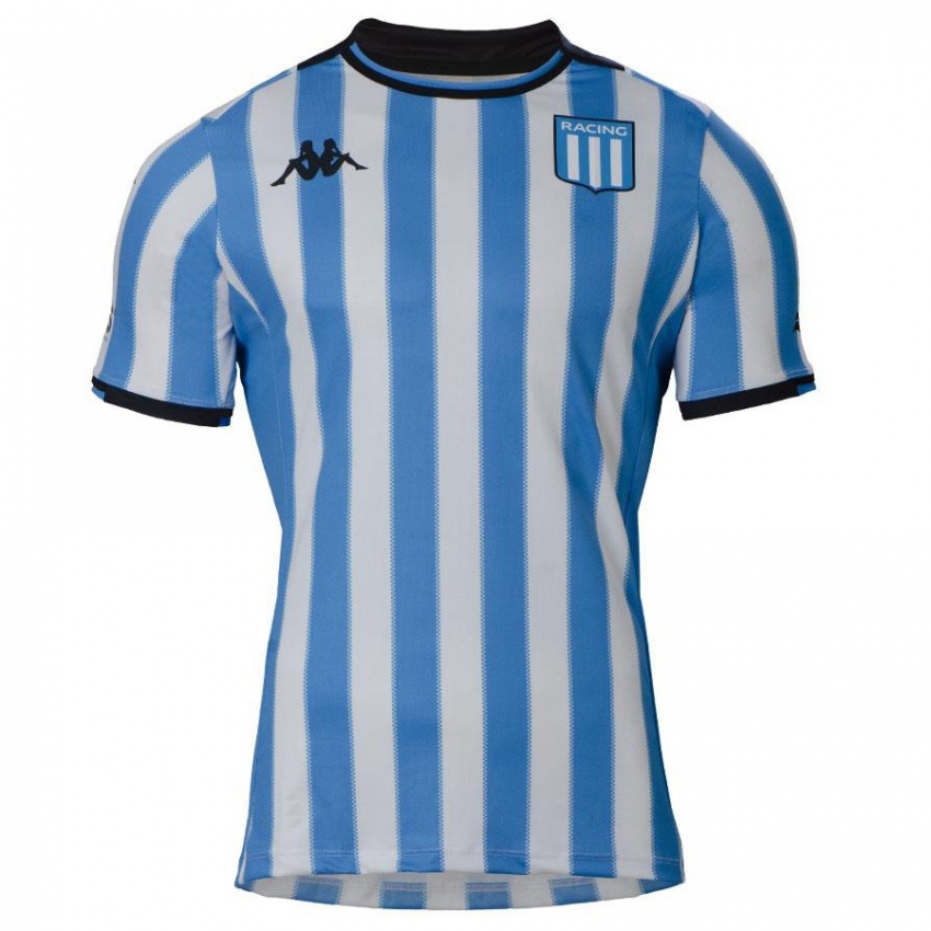 Niño Camiseta Juan Ignacio Nardoni #5 Azul Blanco Negro 1ª Equipación 2024/25 La Camisa