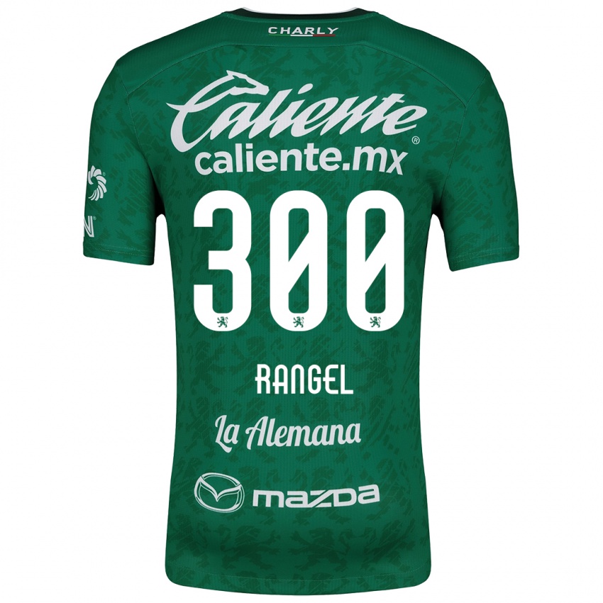 Niño Camiseta Luis Rangel #300 Verde Blanco 1ª Equipación 2024/25 La Camisa