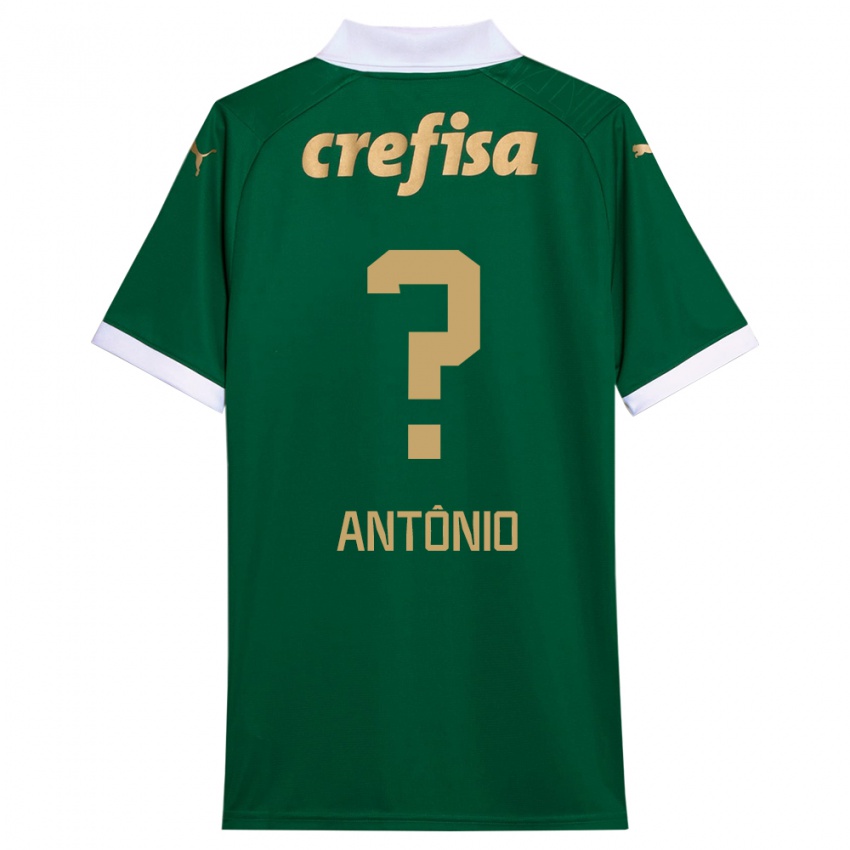 Niño Camiseta Diogo Antônio #0 Verde Blanco 1ª Equipación 2024/25 La Camisa