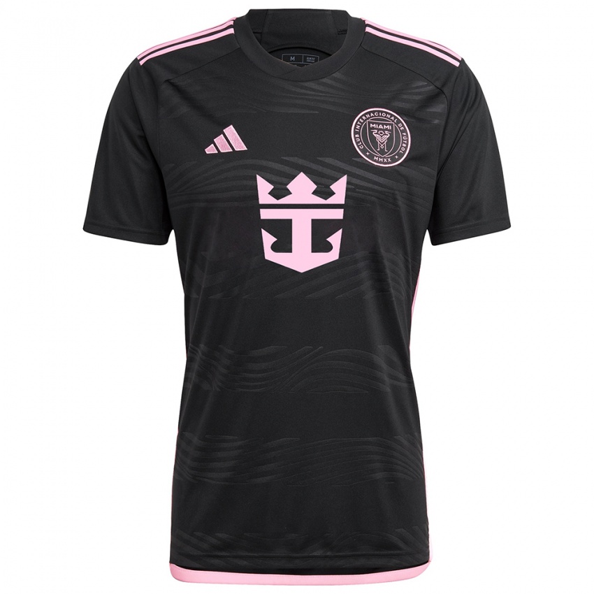 Niño Camiseta Diego Gómez #20 Negro 2ª Equipación 2024/25 La Camisa