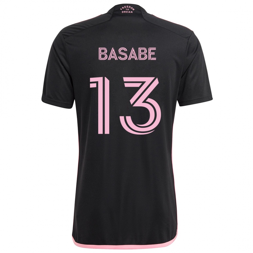 Niño Camiseta Samuel Basabe #13 Negro 2ª Equipación 2024/25 La Camisa