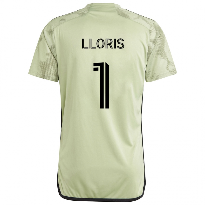 Niño Camiseta Hugo Lloris #1 Verde Claro 2ª Equipación 2024/25 La Camisa