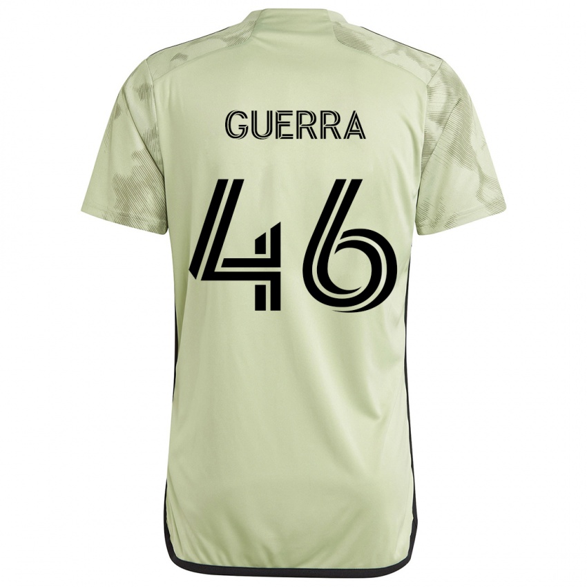 Niño Camiseta Decarlo Guerra #46 Verde Claro 2ª Equipación 2024/25 La Camisa