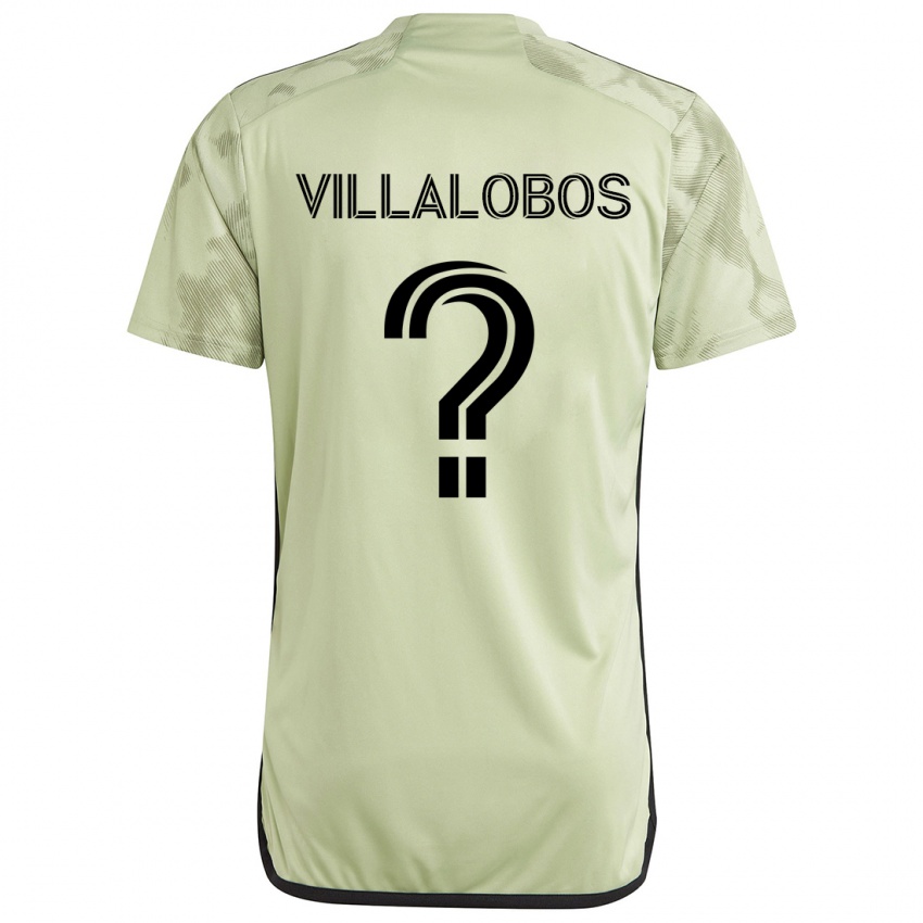 Niño Camiseta Kristian Villalobos #0 Verde Claro 2ª Equipación 2024/25 La Camisa