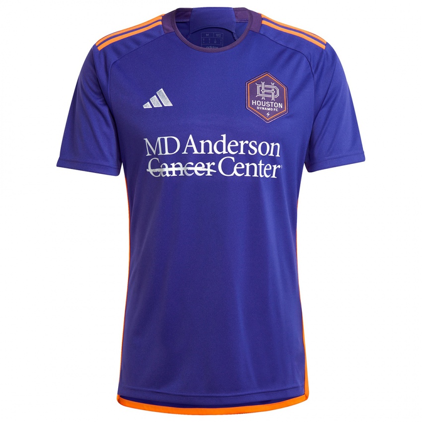 Niño Camiseta Liam Thorsen #0 Púrpura Naranja 2ª Equipación 2024/25 La Camisa