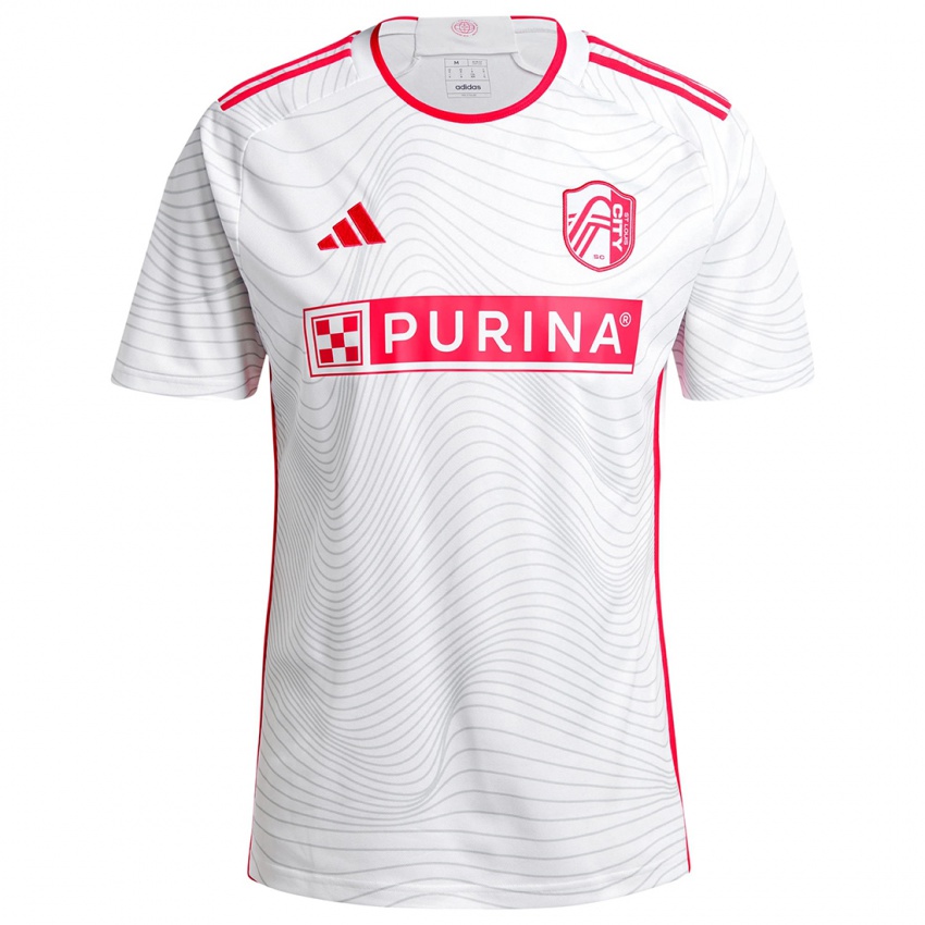 Niño Camiseta Hosei Kijima #85 Blanco Rojo 2ª Equipación 2024/25 La Camisa