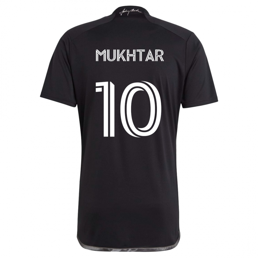 Niño Camiseta Hany Mukhtar #10 Negro 2ª Equipación 2024/25 La Camisa