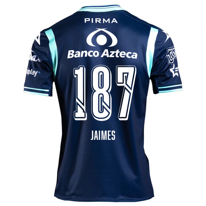 Niño Camiseta Tristhan Jaimes #187 Azul Marino 2ª Equipación 2024/25 La Camisa