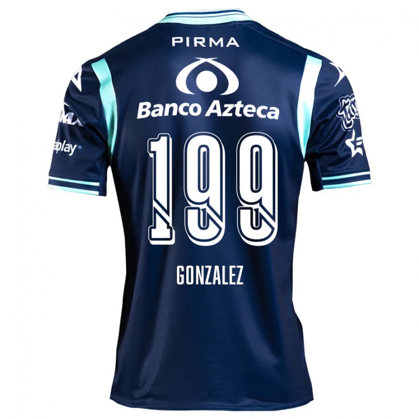 Niño Camiseta Samuel González #199 Azul Marino 2ª Equipación 2024/25 La Camisa