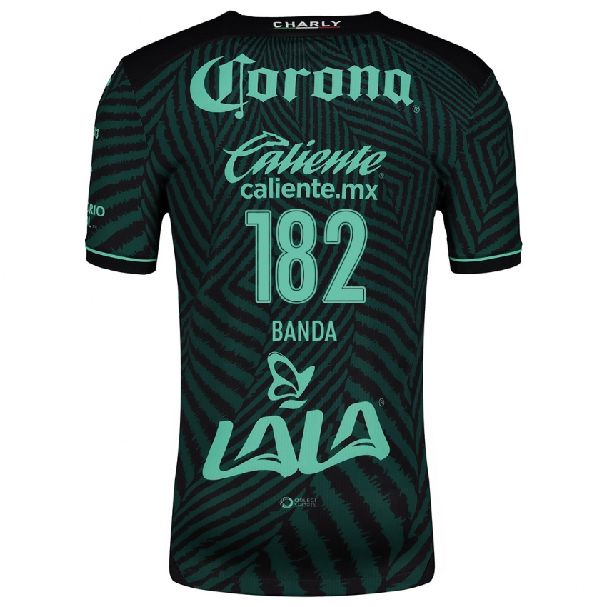 Niño Camiseta Iker Banda #182 Verde Negro 2ª Equipación 2024/25 La Camisa