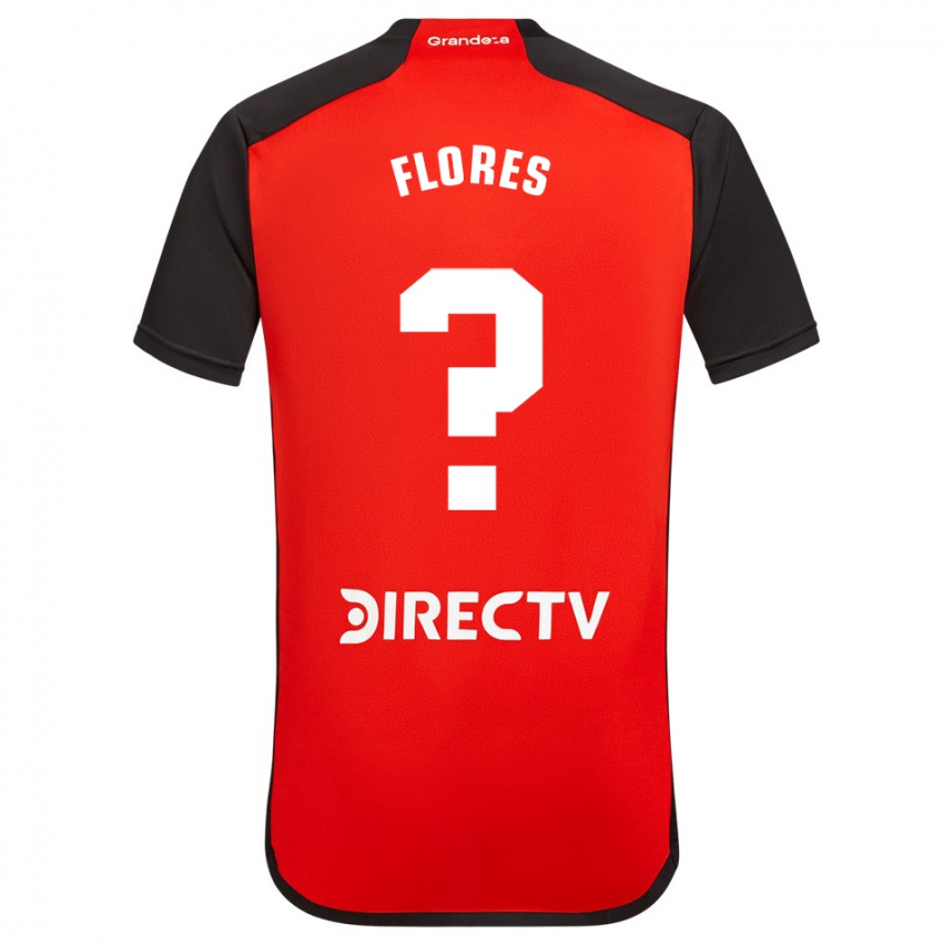 Niño Camiseta Joaquín Flores #0 Rojo Negro Blanco 2ª Equipación 2024/25 La Camisa