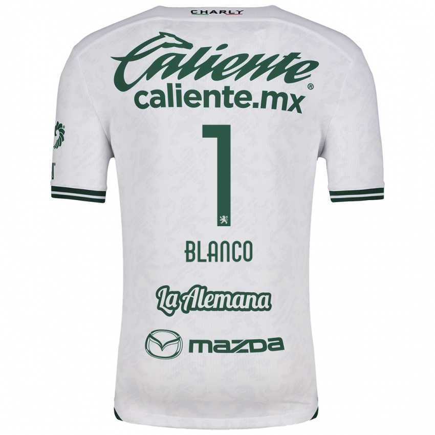 Niño Camiseta Alfonso Blanco #1 Blanco Verde 2ª Equipación 2024/25 La Camisa