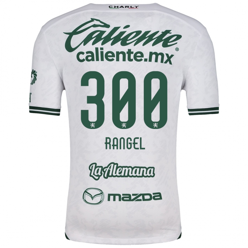 Niño Camiseta Luis Rangel #300 Blanco Verde 2ª Equipación 2024/25 La Camisa