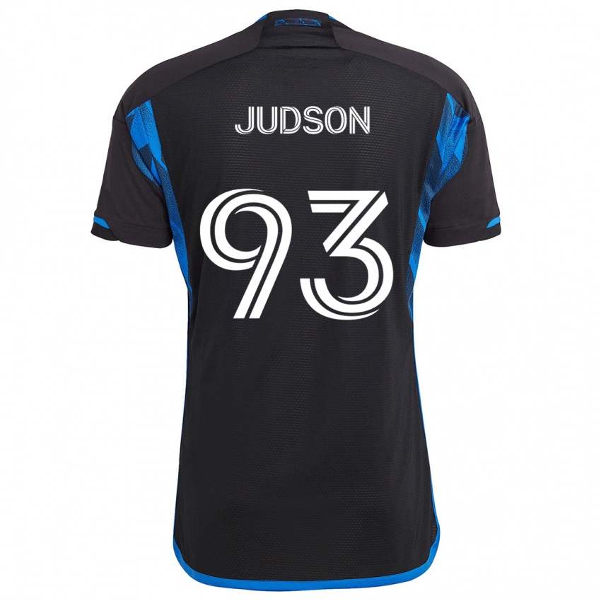 Hombre Camiseta Judson #93 Azul Negro 1ª Equipación 2024/25 La Camisa