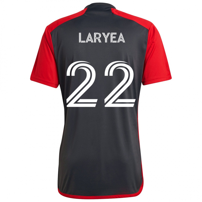 Mujer Camiseta Richie Laryea #22 Rojo Grayn 1ª Equipación 2024/25 La Camisa