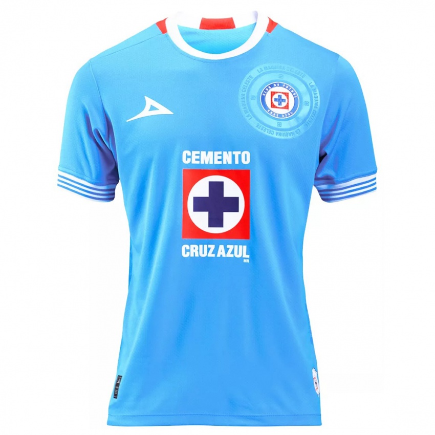 Niño Camiseta Rafael Guerrero #30 Cielo Azul 1ª Equipación 2024/25 La Camisa