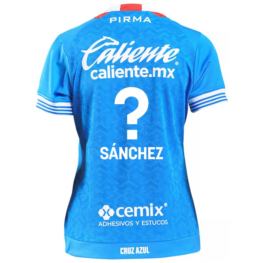 Niño Camiseta Jorge Sanchez #0 Cielo Azul 1ª Equipación 2024/25 La Camisa