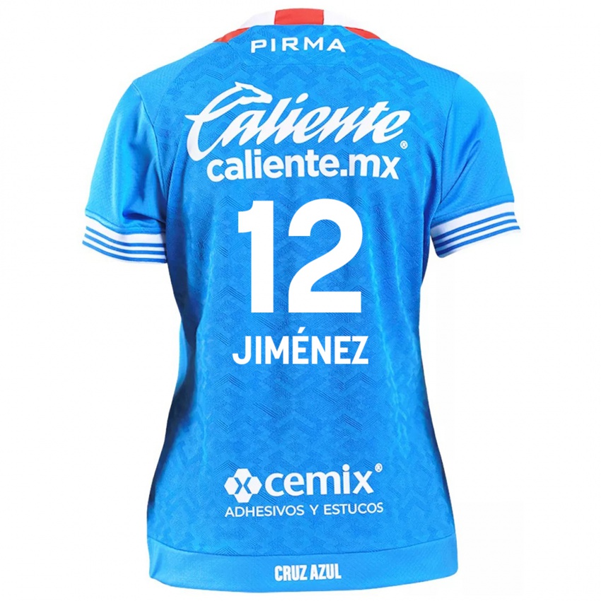 Niño Camiseta Luis Jiménez #12 Cielo Azul 1ª Equipación 2024/25 La Camisa