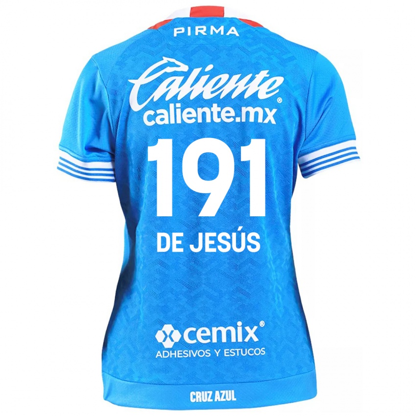 Niño Camiseta Luis De Jesús #191 Cielo Azul 1ª Equipación 2024/25 La Camisa