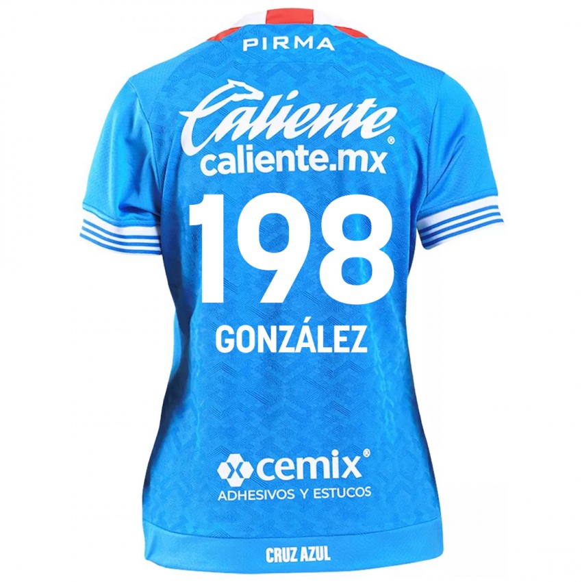 Niño Camiseta Kenneth González #198 Cielo Azul 1ª Equipación 2024/25 La Camisa