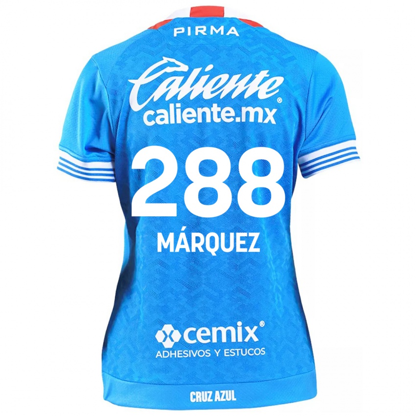 Niño Camiseta Víctor Márquez #288 Cielo Azul 1ª Equipación 2024/25 La Camisa