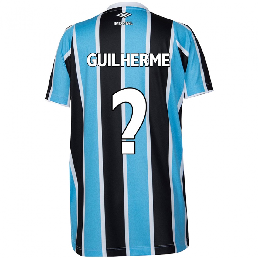 Niño Camiseta Zé Guilherme #0 Azul Negro Blanco 1ª Equipación 2024/25 La Camisa