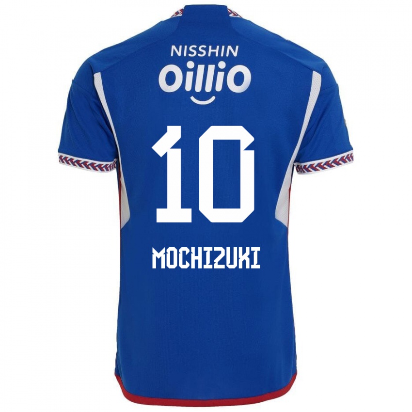 Niño Camiseta Kohei Mochizuki #10 Azul Blanco Rojo 1ª Equipación 2024/25 La Camisa