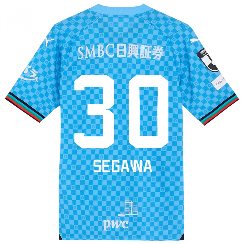 Niño Camiseta Yusuke Segawa #30 Azul Celeste 1ª Equipación 2024/25 La Camisa