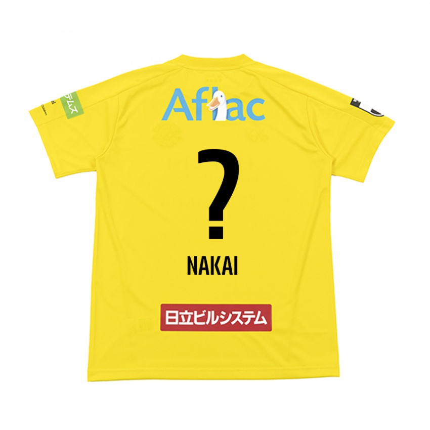 Niño Camiseta Yamato Nakai #0 Amarillo Negro 1ª Equipación 2024/25 La Camisa