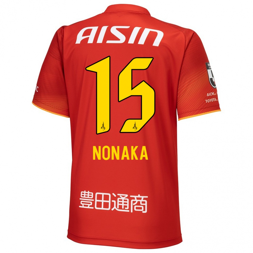 Niño Camiseta Yugo Nonaka #15 Rojo Blanco Amarillo 1ª Equipación 2024/25 La Camisa