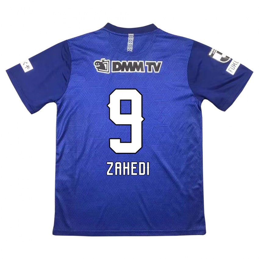 Niño Camiseta Shahab Zahedi #9 Azul Oscuro 1ª Equipación 2024/25 La Camisa