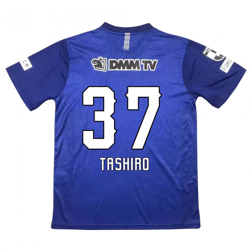 Niño Camiseta Masaya Tashiro #37 Azul Oscuro 1ª Equipación 2024/25 La Camisa