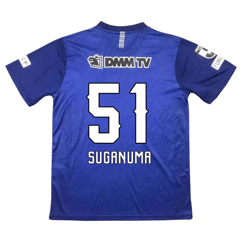 Niño Camiseta Kazuaki Suganuma #51 Azul Oscuro 1ª Equipación 2024/25 La Camisa