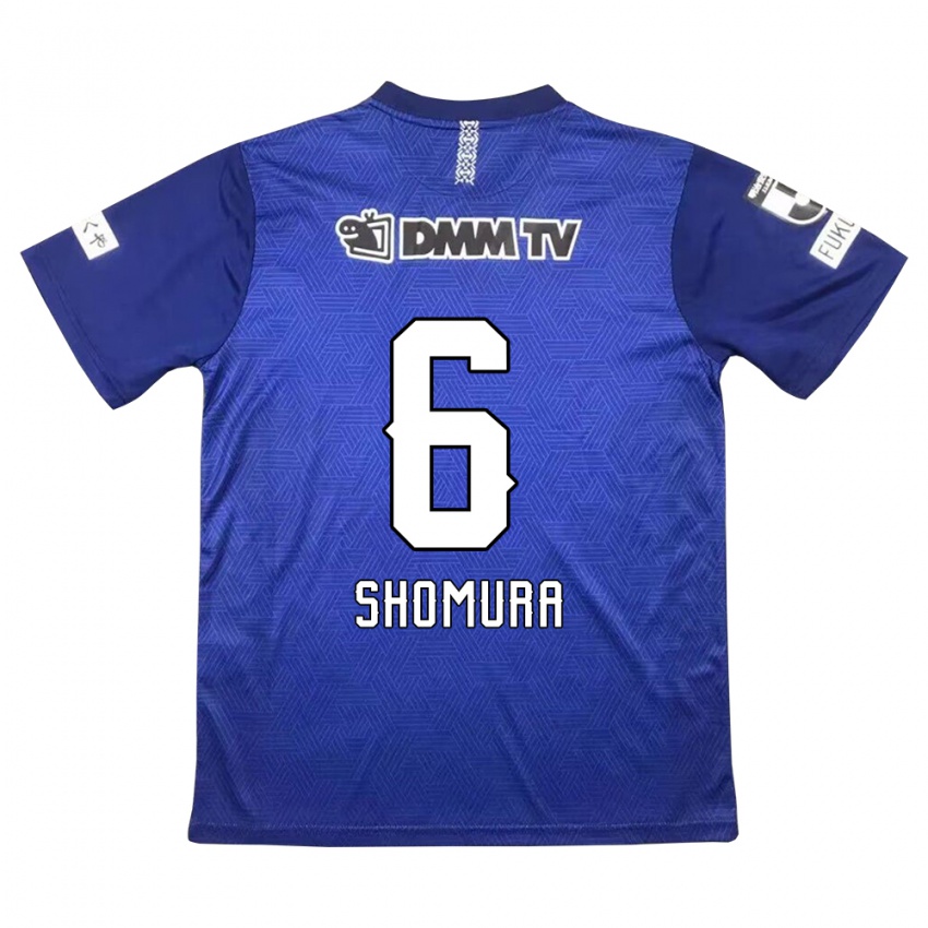 Niño Camiseta Tomoki Shomura #6 Azul Oscuro 1ª Equipación 2024/25 La Camisa