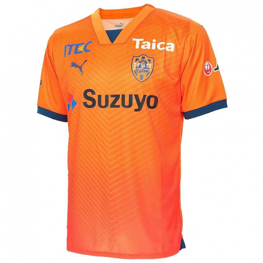 Niño Camiseta Yuji Takahashi #3 Naranja Azul 1ª Equipación 2024/25 La Camisa