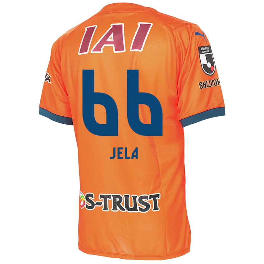 Niño Camiseta Jelani Reshaun Sumiyoshi #66 Naranja Azul 1ª Equipación 2024/25 La Camisa