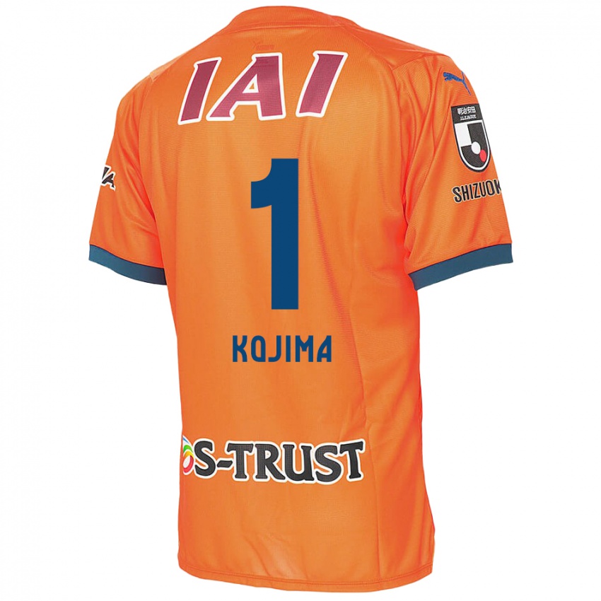 Niño Camiseta Shuta Kojima #1 Naranja Azul 1ª Equipación 2024/25 La Camisa