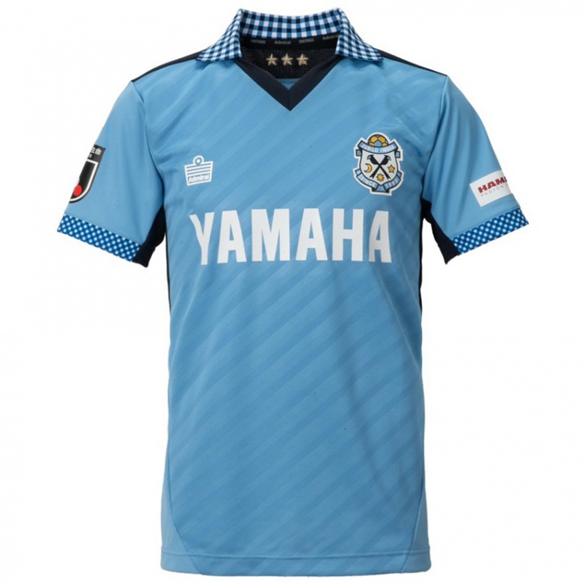 Niño Camiseta Ko Matsubara #4 Azul Negro 1ª Equipación 2024/25 La Camisa