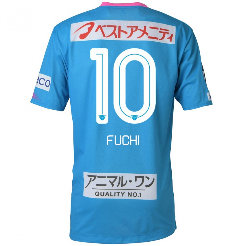 Niño Camiseta Fuchi Honda #10 Azul Rosado 1ª Equipación 2024/25 La Camisa