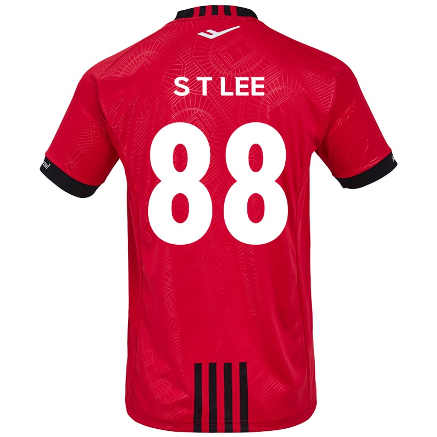 Niño Camiseta Tae-Seok Lee #88 Negro Rojo 1ª Equipación 2024/25 La Camisa