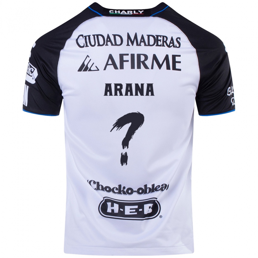 Niño Camiseta Alejandro Arana #0 Azul Negro 1ª Equipación 2024/25 La Camisa