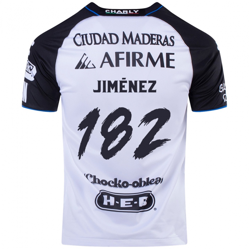 Niño Camiseta Carlos Jiménez #182 Azul Negro 1ª Equipación 2024/25 La Camisa