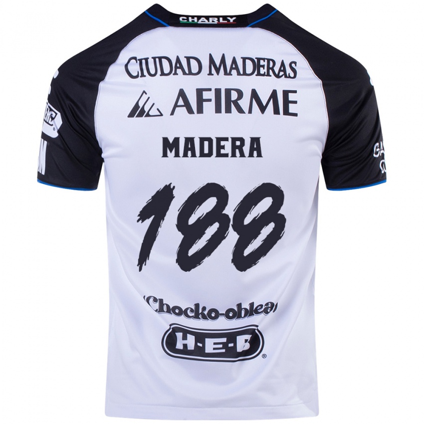 Niño Camiseta Héctor Madera #188 Azul Negro 1ª Equipación 2024/25 La Camisa